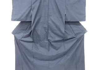 変わり横段模様織り出し　本場泥大島紬着物(7マルキ)